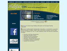 Tablet Screenshot of halifaxemc.com